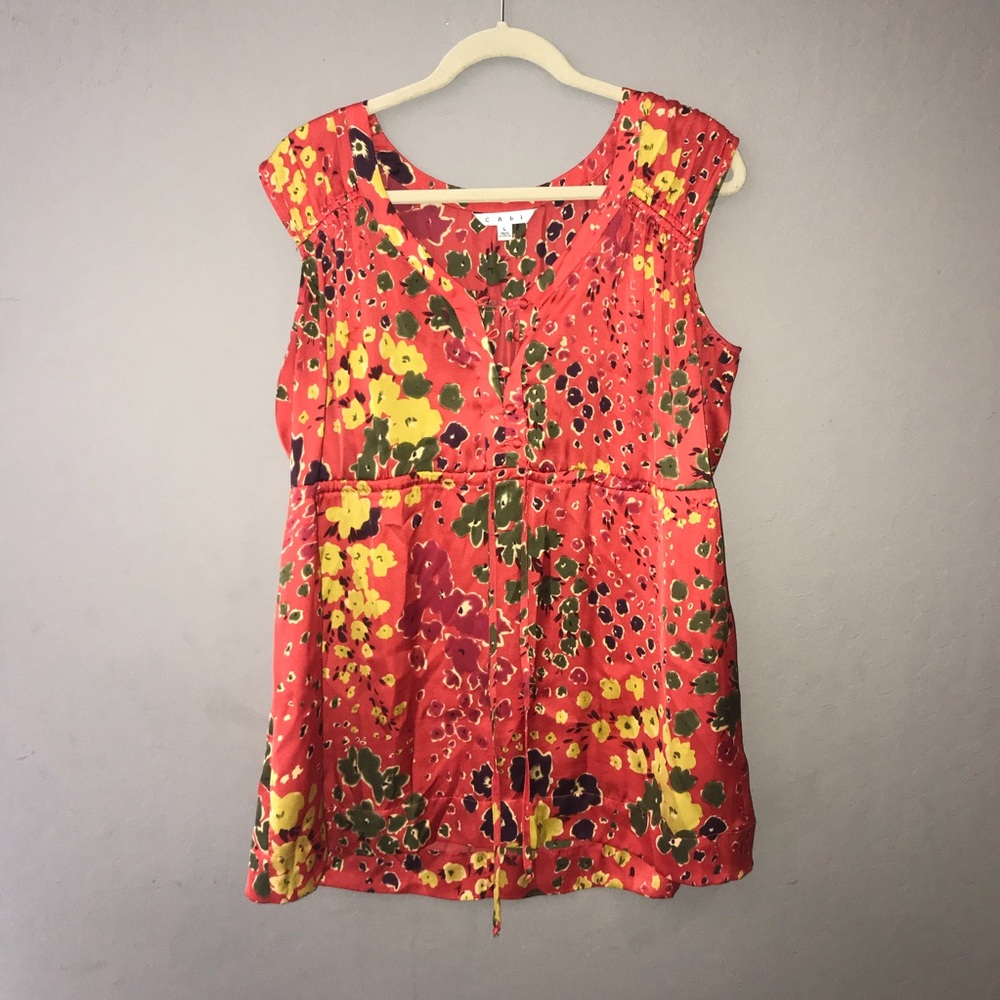 CAbi Wild Flower Tunic